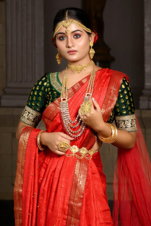Traditional Bridal Saree
