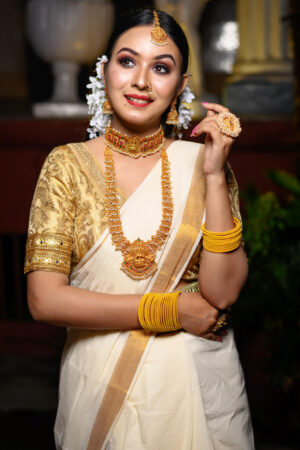 White Bridal Saree