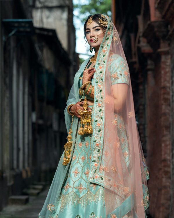 Wedding Lehenga Set - Image 4